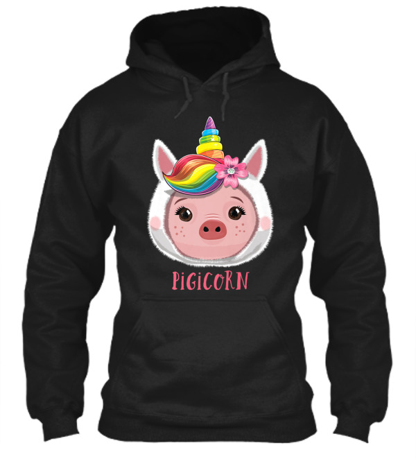 Pigicorn Pig Unicorn Girls Pig Gifts Hoodie Pigicorn Pig Unicorn Girls Pig Gifts Hoodie