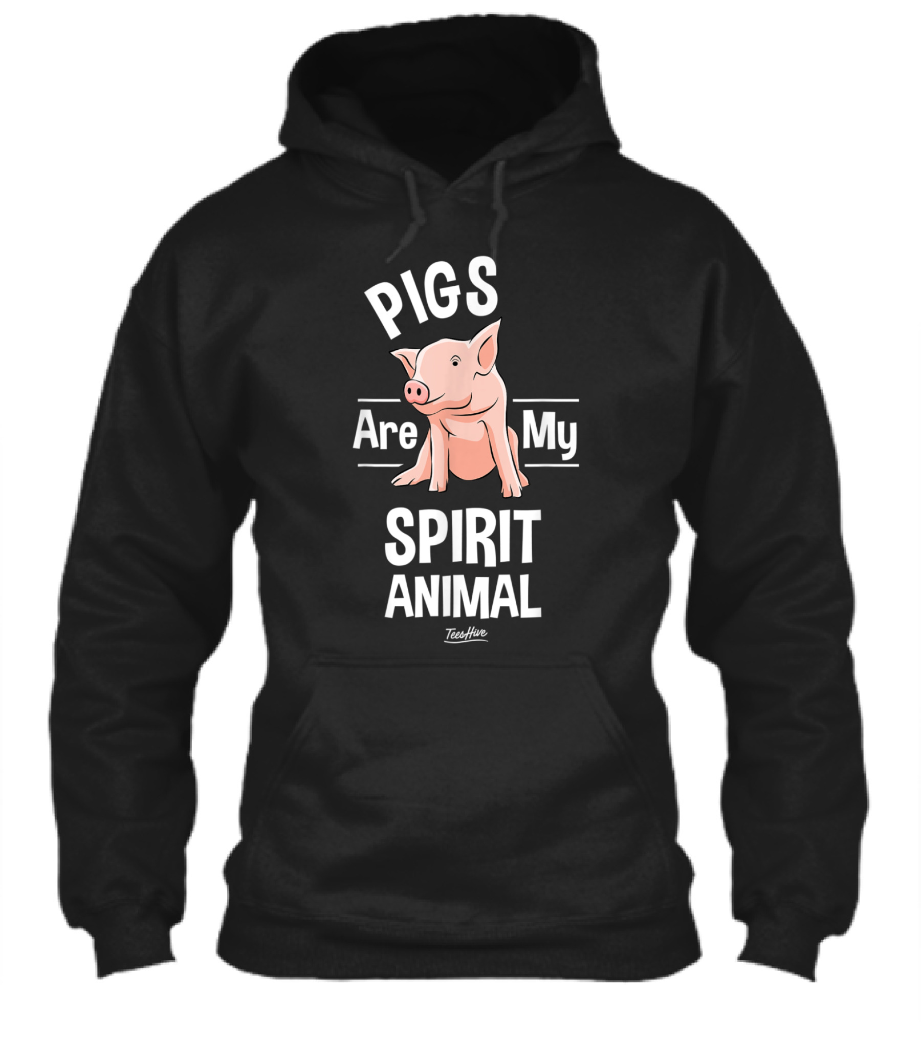 Pigs Are My Spirit Animal Pig Farmer Hoodie