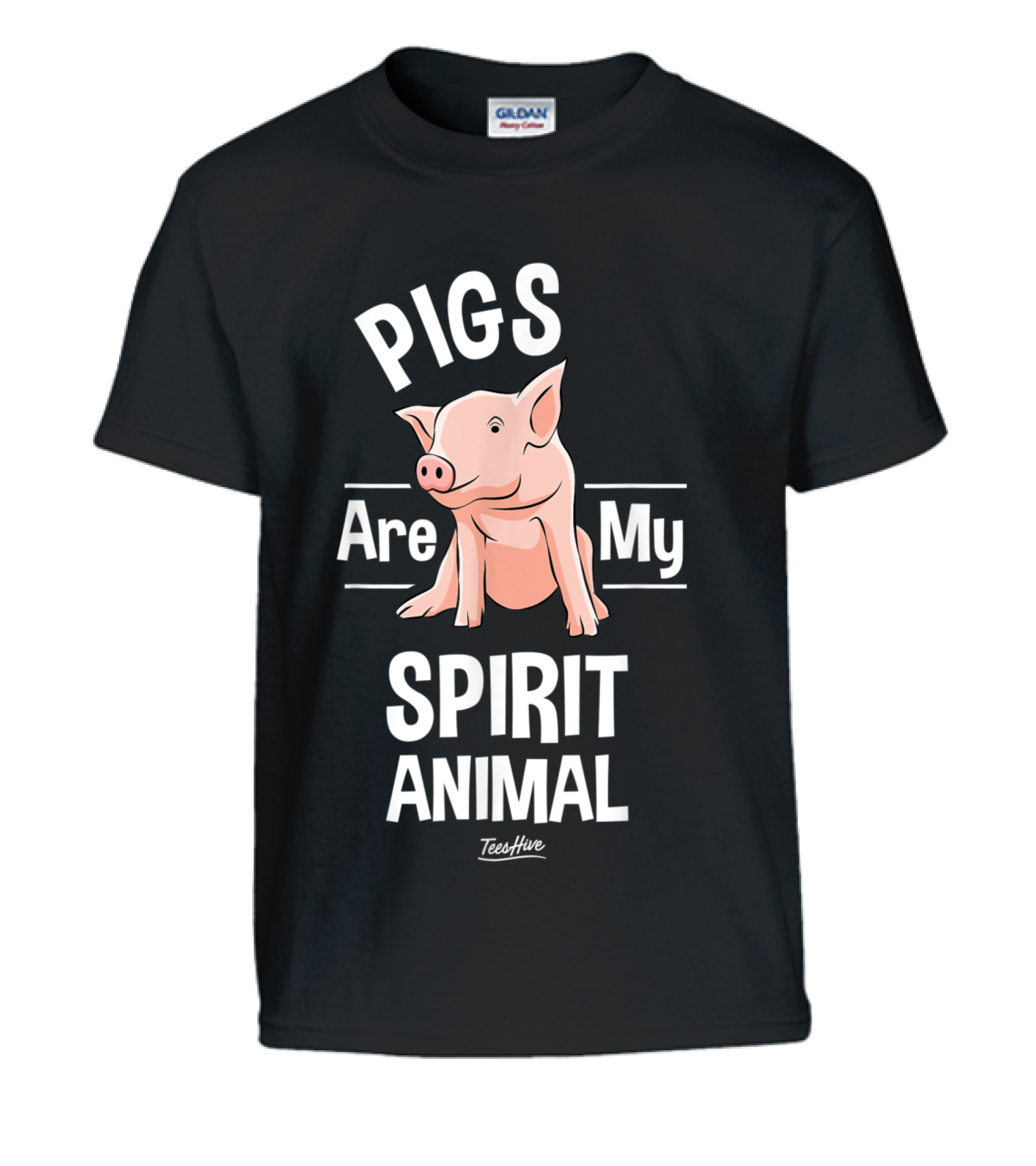 Pigs Are My Spirit Animal...Kids T-Shirt 