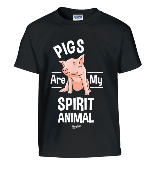 Pigs Are My Spirit Animal...Kids T-Shirt Pigs Are My Spirit Animal...Kids T-Shirt