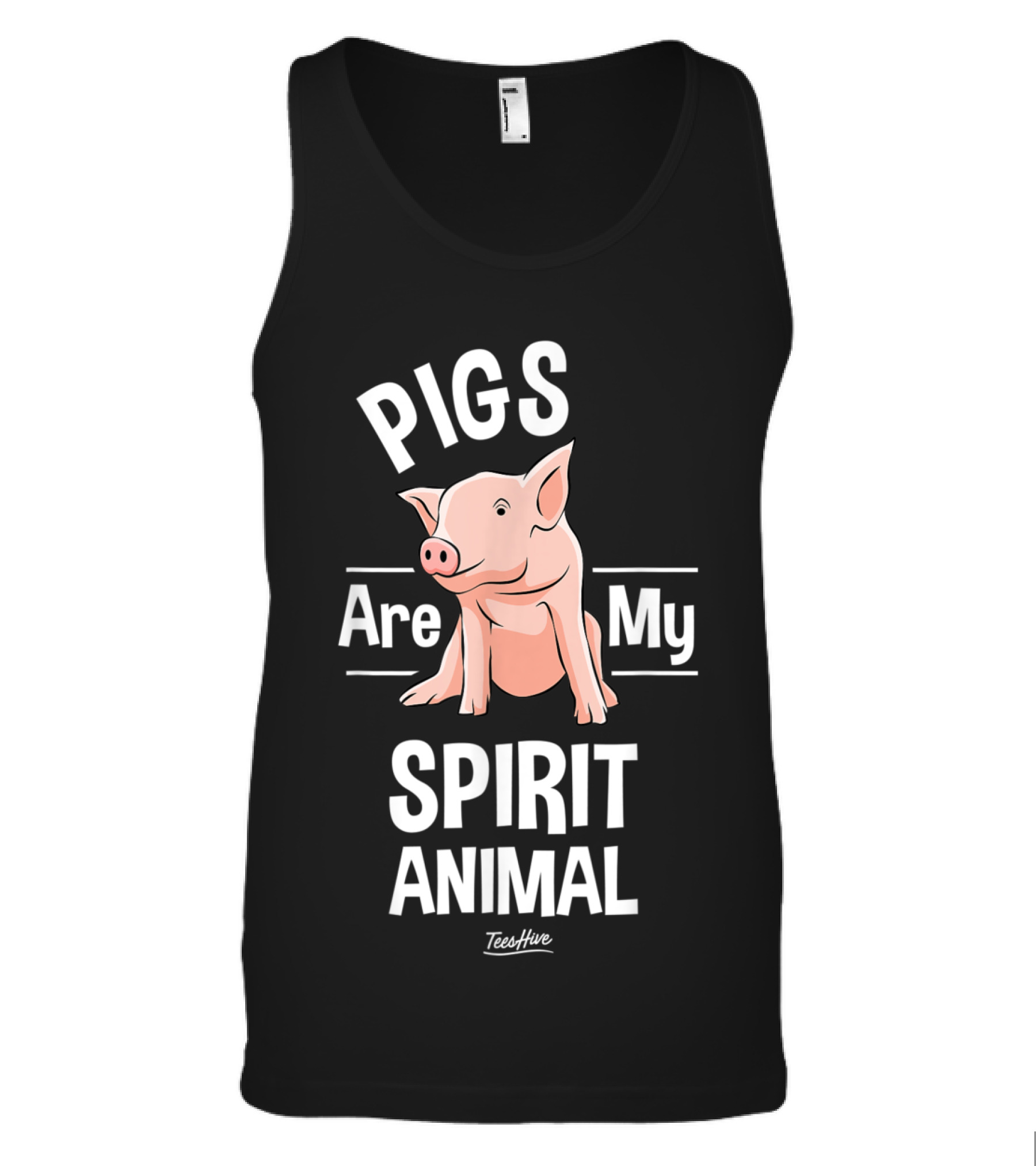 Pigs Are My Spirit Animal Pig Farmer Tank Top