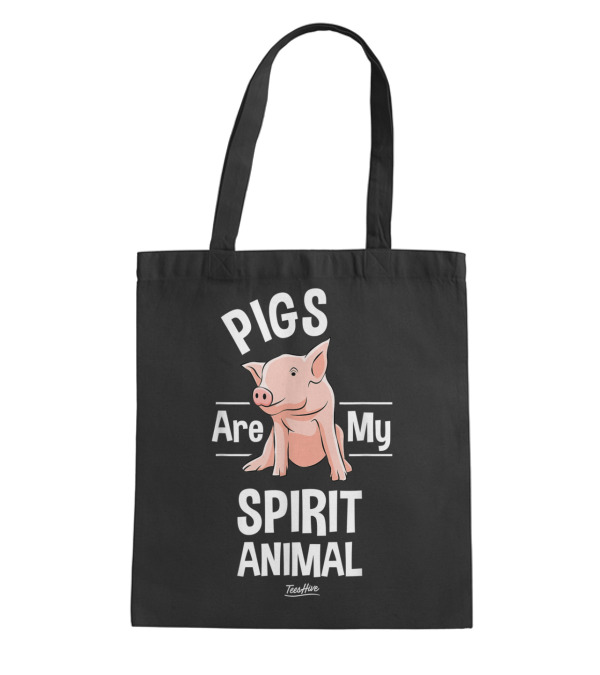 Pigs Are My Spirit Animal Pig Farmer Tote Bag Pigs Are My Spirit Animal Pig Farmer Tote Bag