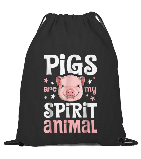 Pigs Are My Spirit Animal T Pig Lovers Drawstring Bag Pigs Are My Spirit Animal T Pig Lovers Drawstring Bag
