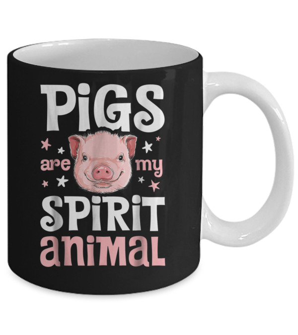 Pigs Are My Spirit Animal T Pig Lovers Mug Pigs Are My Spirit Animal T Pig Lovers Mug