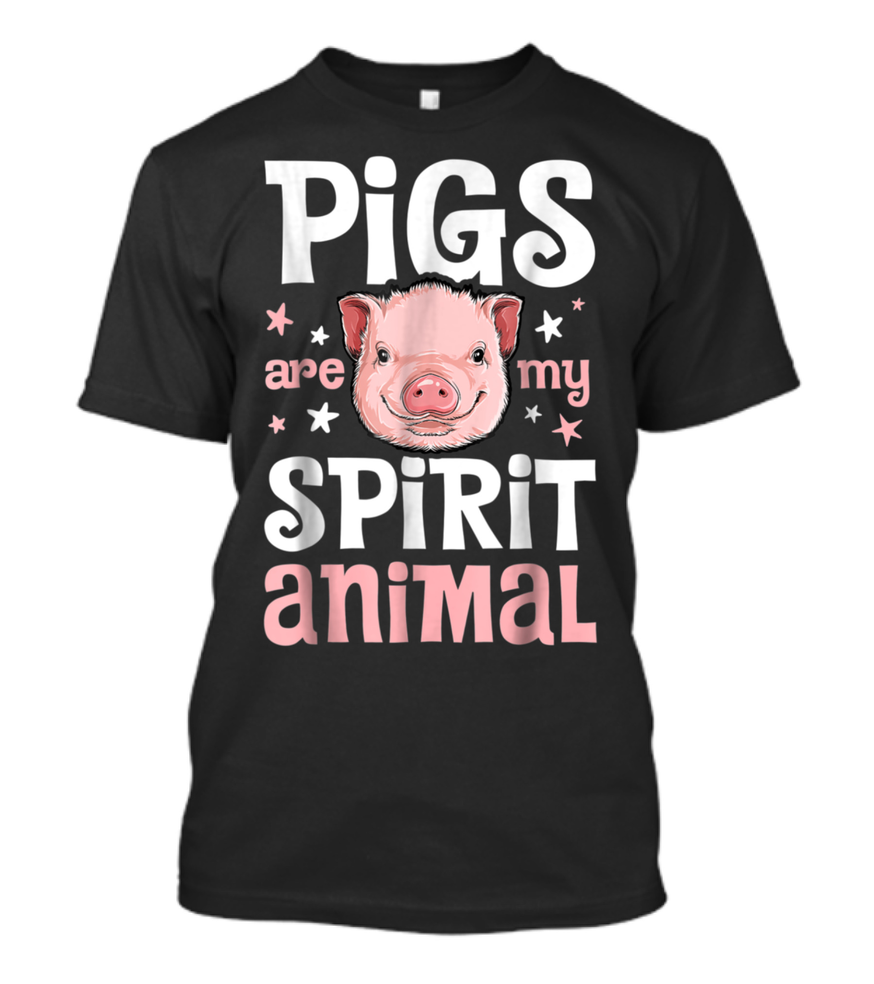 Pigs Are My Spirit Animal T Pig Lovers T-Shirt