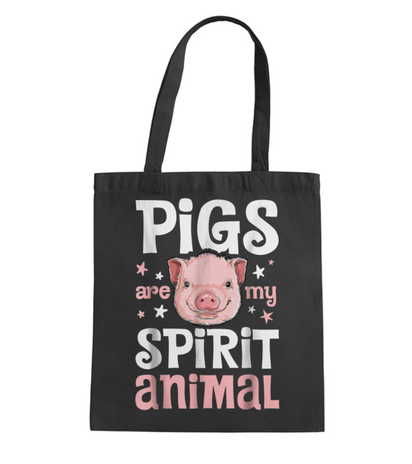 Pigs Are My Spirit Animal T Pig Lovers Tote Bag Pigs Are My Spirit Animal T Pig Lovers Tote Bag