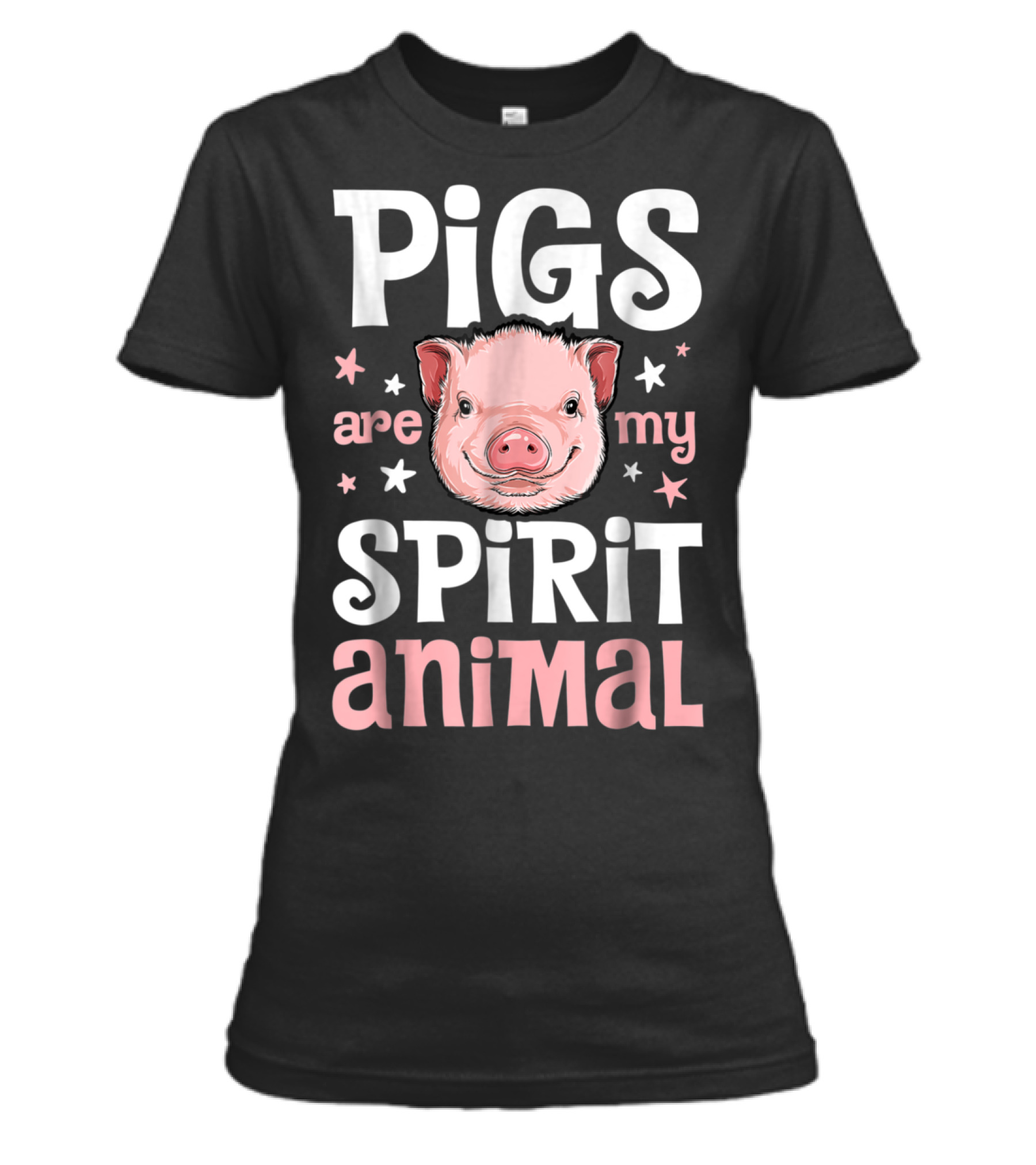 Pigs Are My Spirit Animal T Pig Lovers Womens T-Shirt Pigs Are My Spirit Animal T Pig Lovers Womens T-Shirt