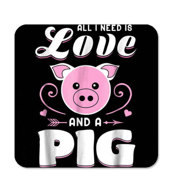 Pigs Farmer Funny Gifts F...Coaster Pigs Farmer Funny Gifts F...Coaster