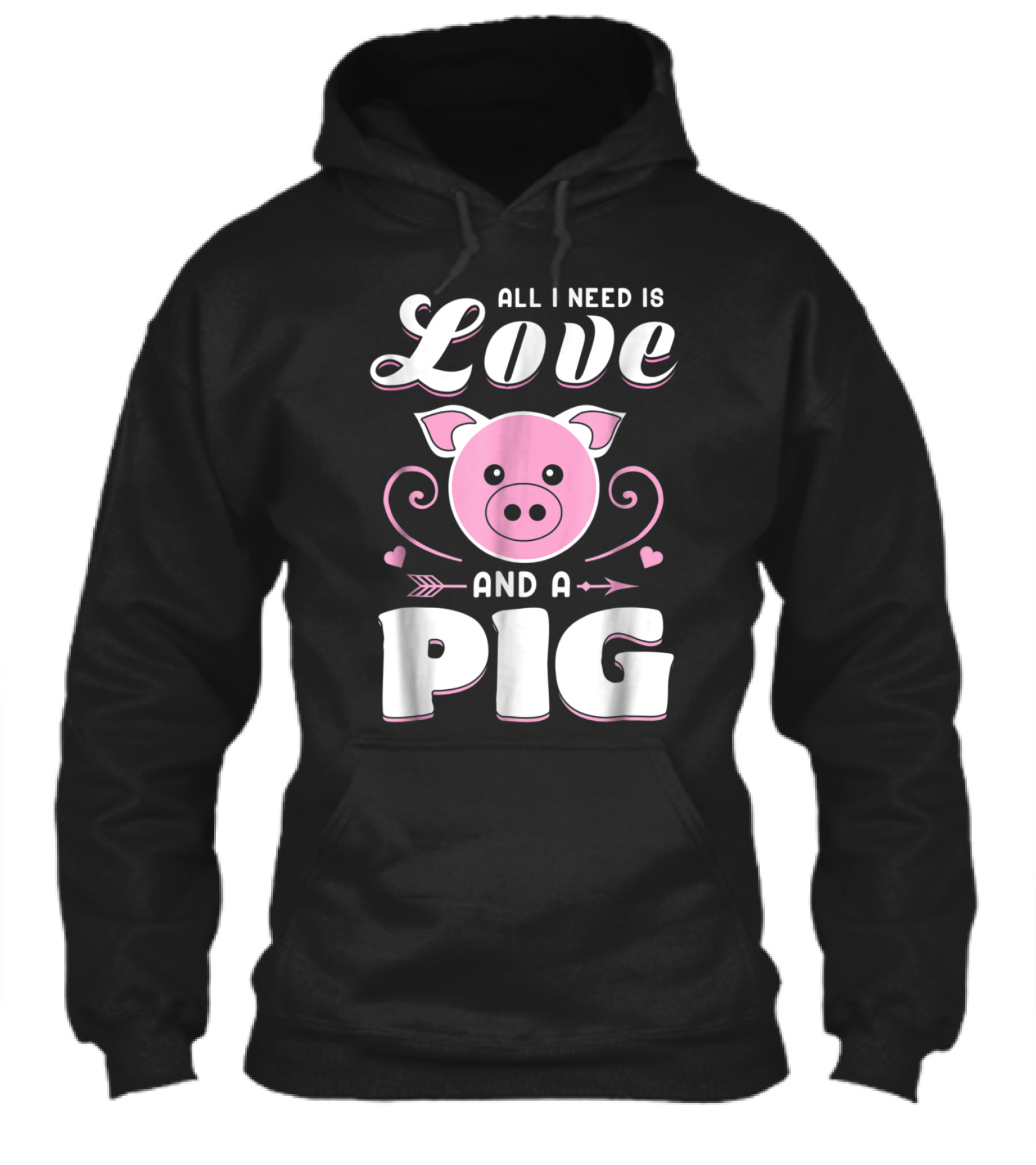 Pigs Farmer Funny Gifts Farm Life Ani Hoodie
