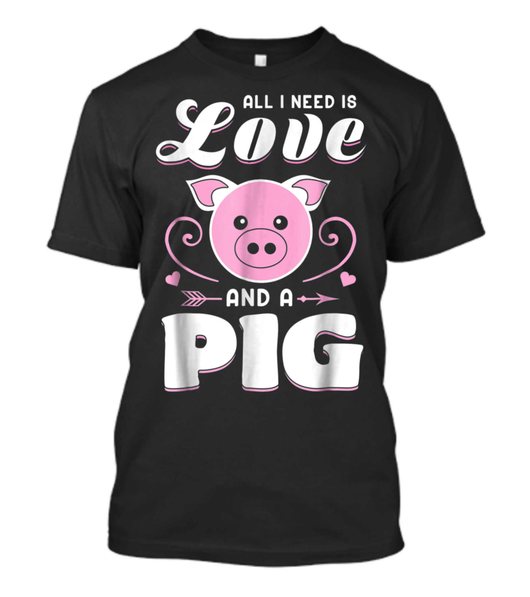 Pigs Farmer Funny Gifts Farm Life Ani T-Shirt