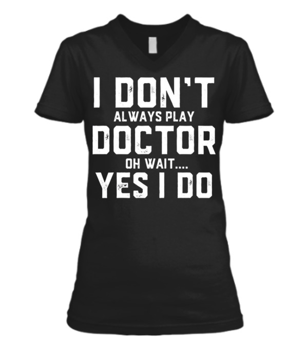 Doctor Kit Set Medical Doctorate V-Neck Womens T-Shirt Doctor Kit Set Medical Doctorate V-Neck Womens T-Shirt