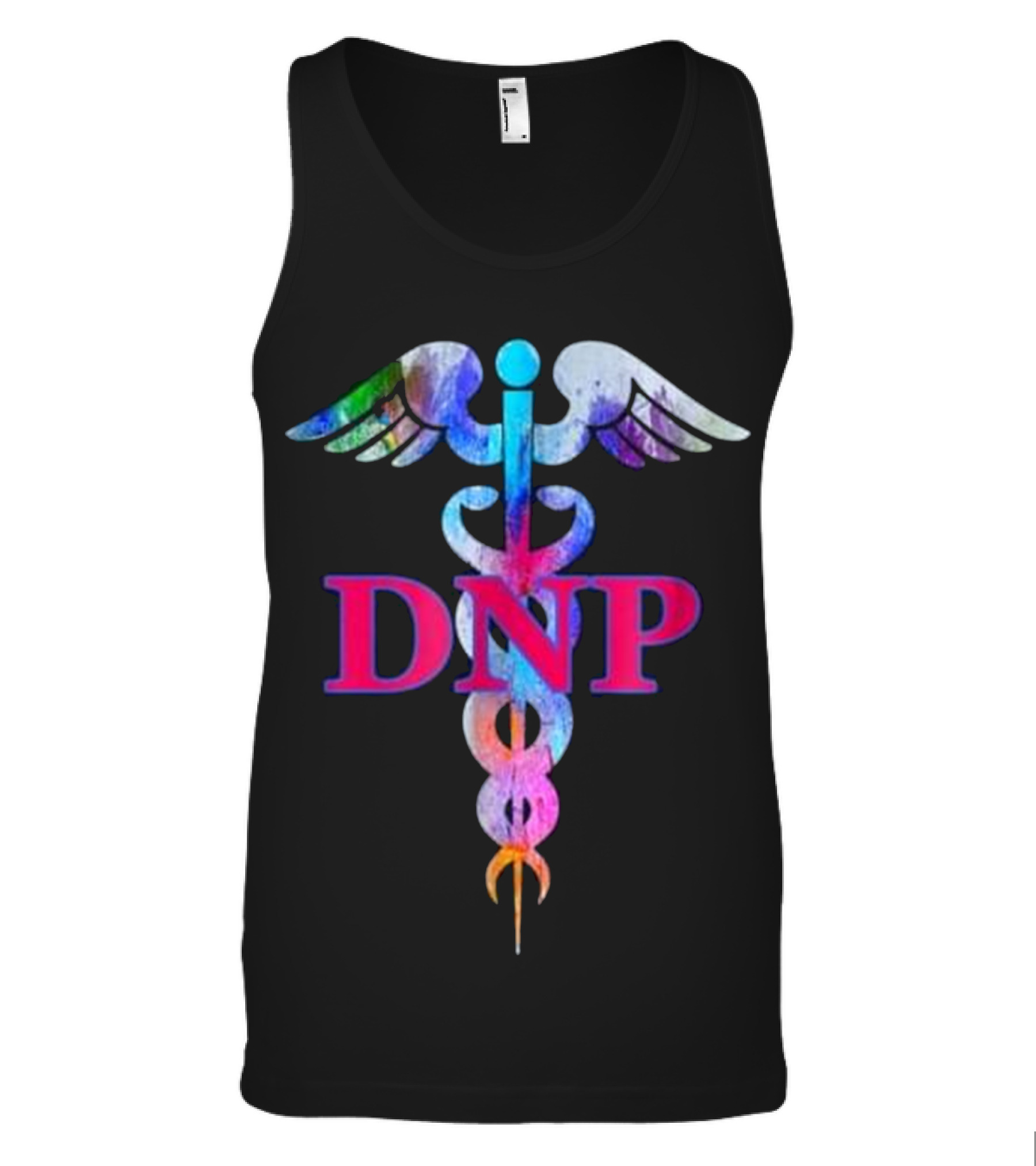 Doctor Of Nursing Practice DNP Caduceus T- Tank Top