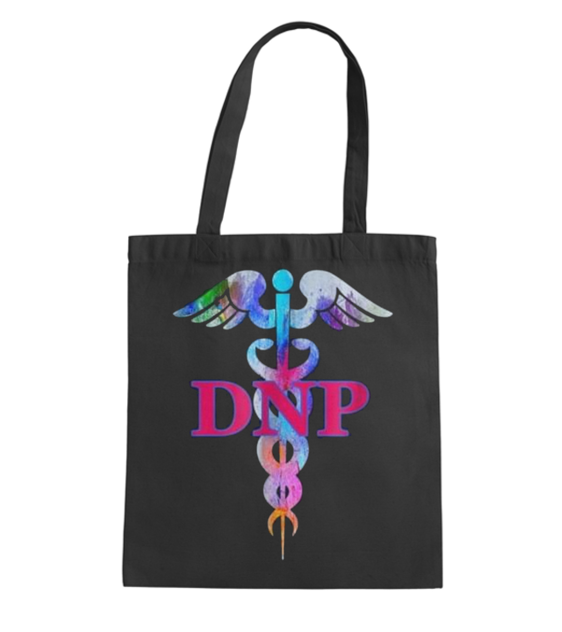 Doctor Of Nursing Practice DNP Caduceus T- Tote Bag