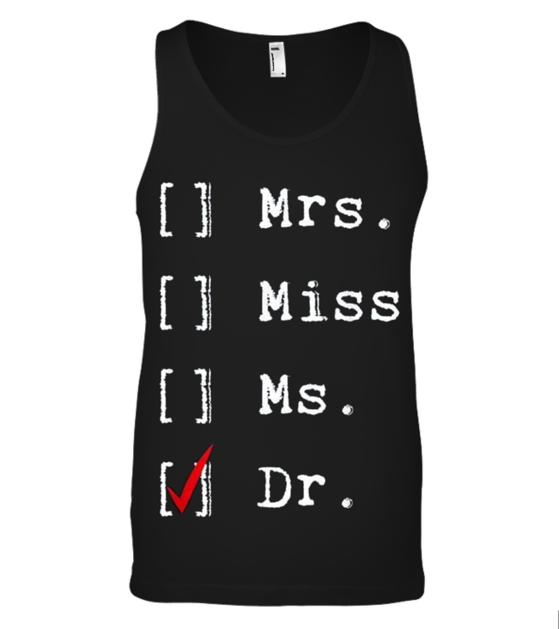 Doctorate Graduate New Medical Doctor Phd G Tank Top