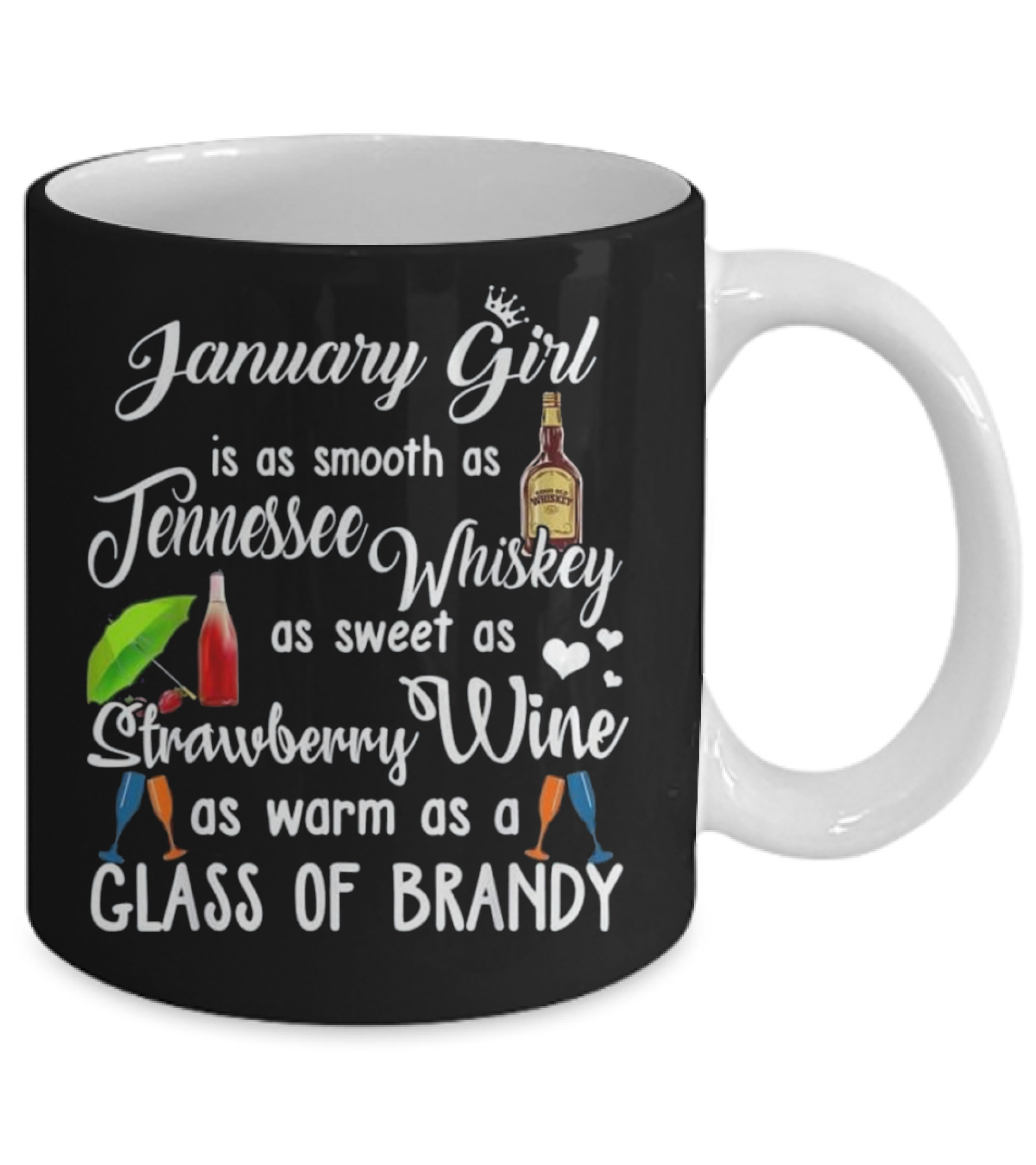 January Girl Is Smooth As...Mug January Girl Is Smooth As...Mug