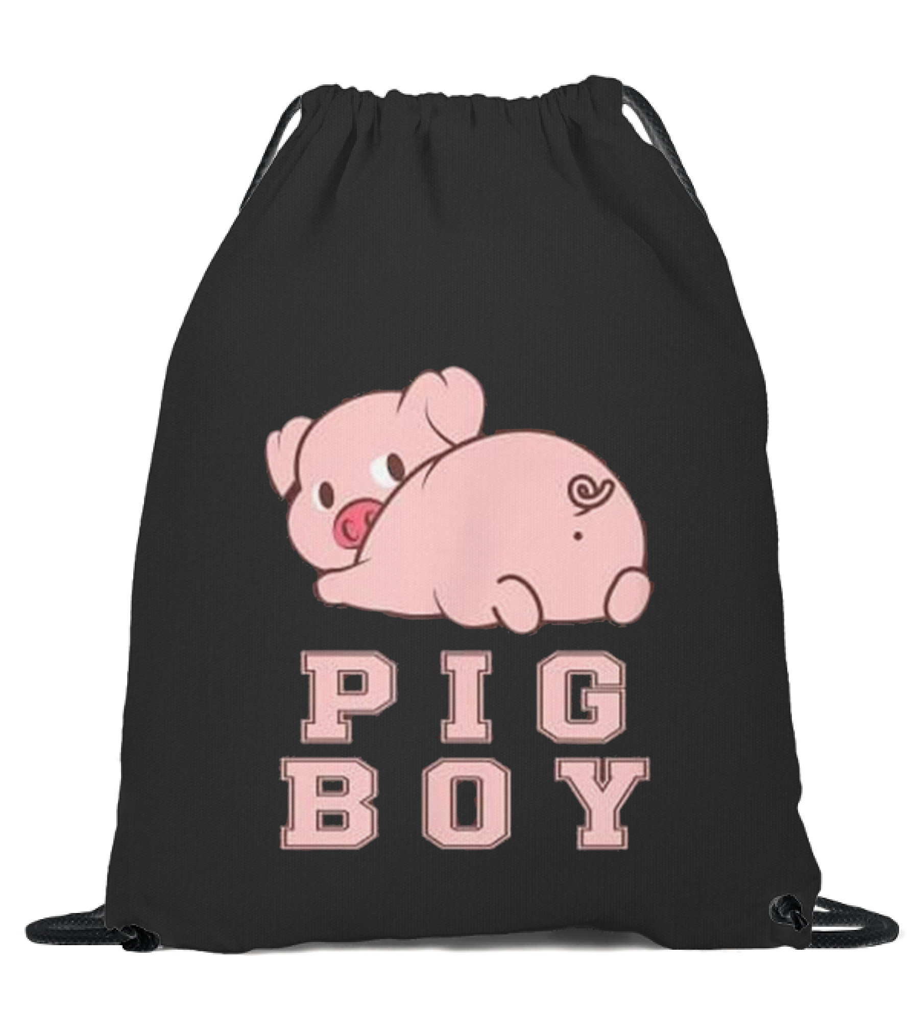 PIG BOY raunchy fetish sex humor T Drawstring Bag