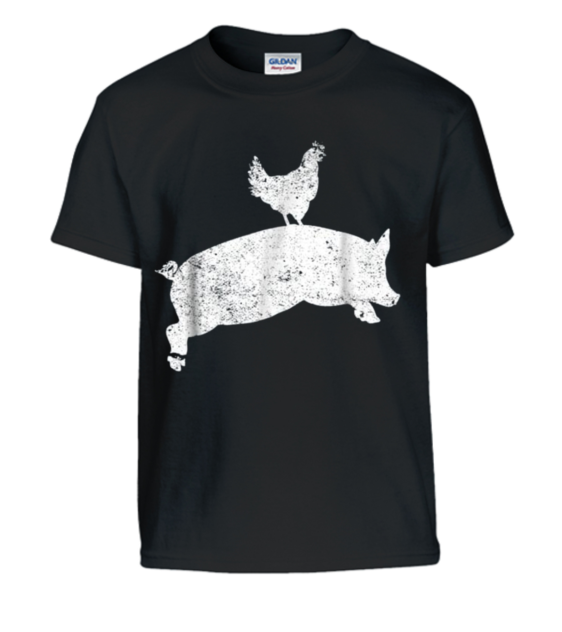 Pig Chicken Country Hog V...Kids T-Shirt 