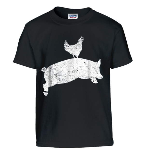 Pig Chicken Country Hog V...Kids T-Shirt Pig Chicken Country Hog V...Kids T-Shirt