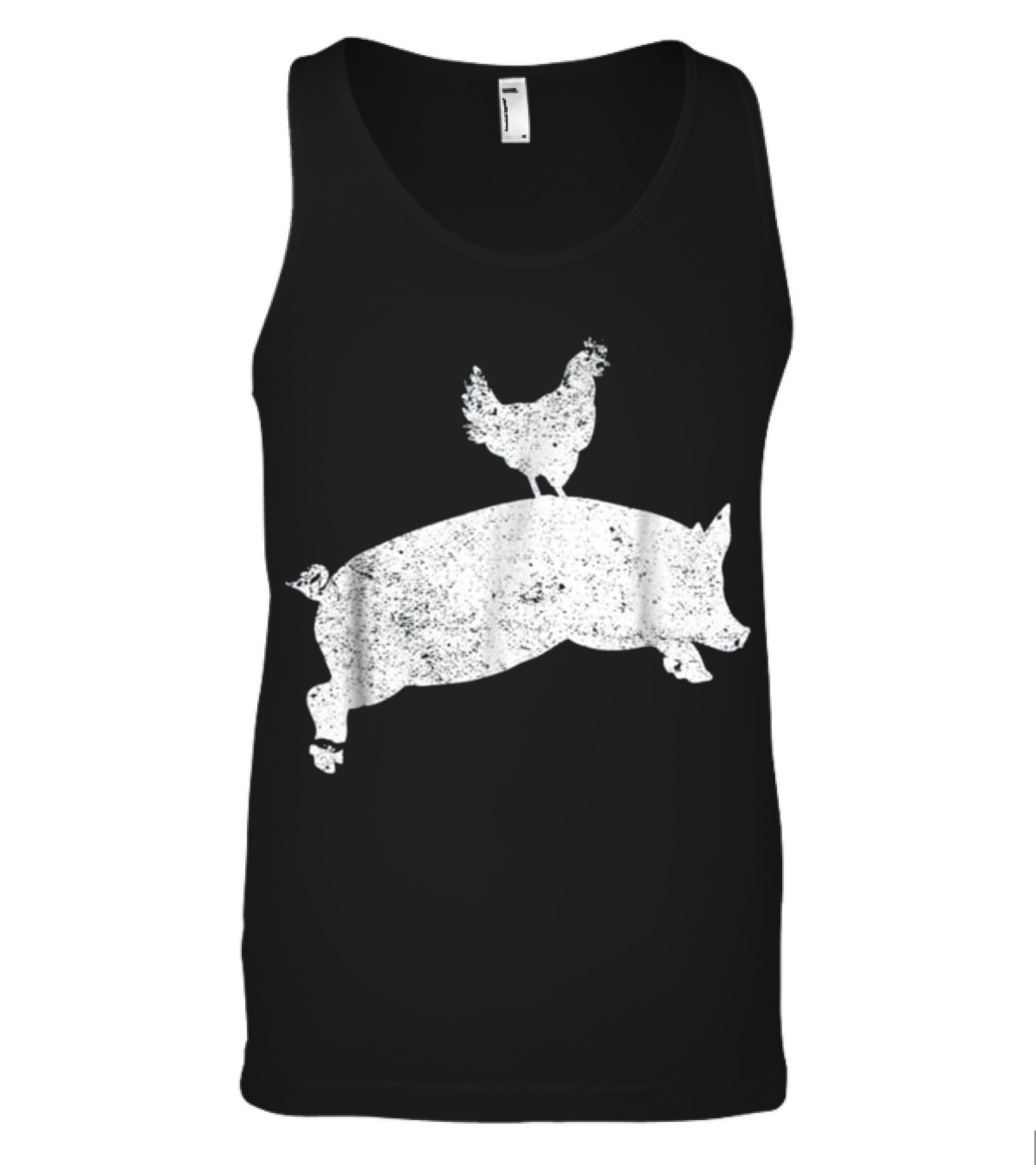 Pig Chicken Country Hog Vintage Men Tank Top Pig Chicken Country Hog Vintage Men Tank Top