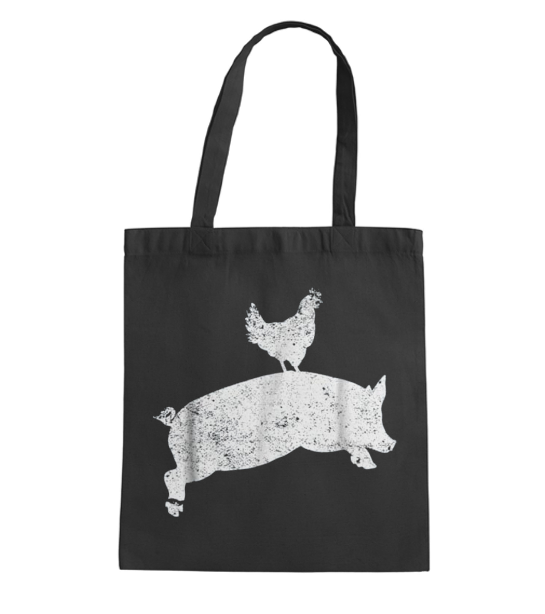Pig Chicken Country Hog V...Tote Bag Pig Chicken Country Hog V...Tote Bag