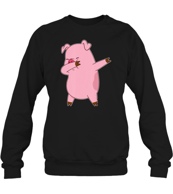 Pig Dabbing Dab Dance Fun...Crewneck Sweatshirt Pig Dabbing Dab Dance Fun...Crewneck Sweatshirt