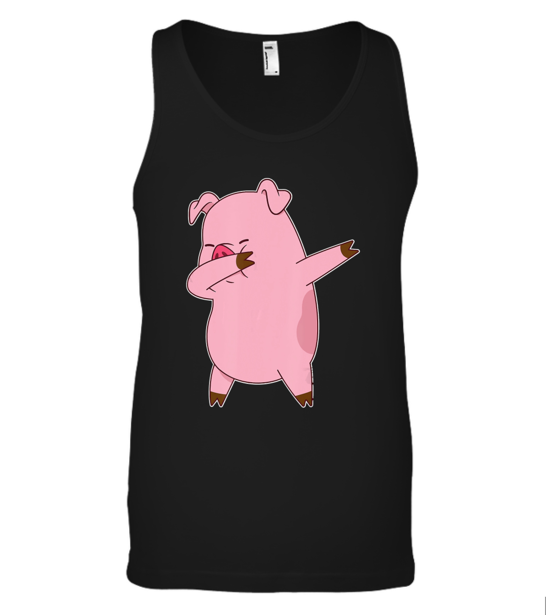Pig Dabbing Dab Dance Funny Novelty Tank Top