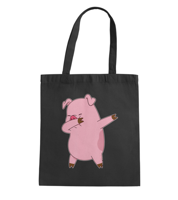 Pig Dabbing Dab Dance Funny Novelty Tote Bag Pig Dabbing Dab Dance Funny Novelty Tote Bag