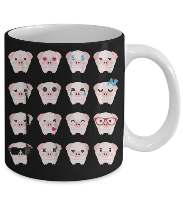 Pig Emoji pig lover gifts Mug Pig Emoji pig lover gifts Mug