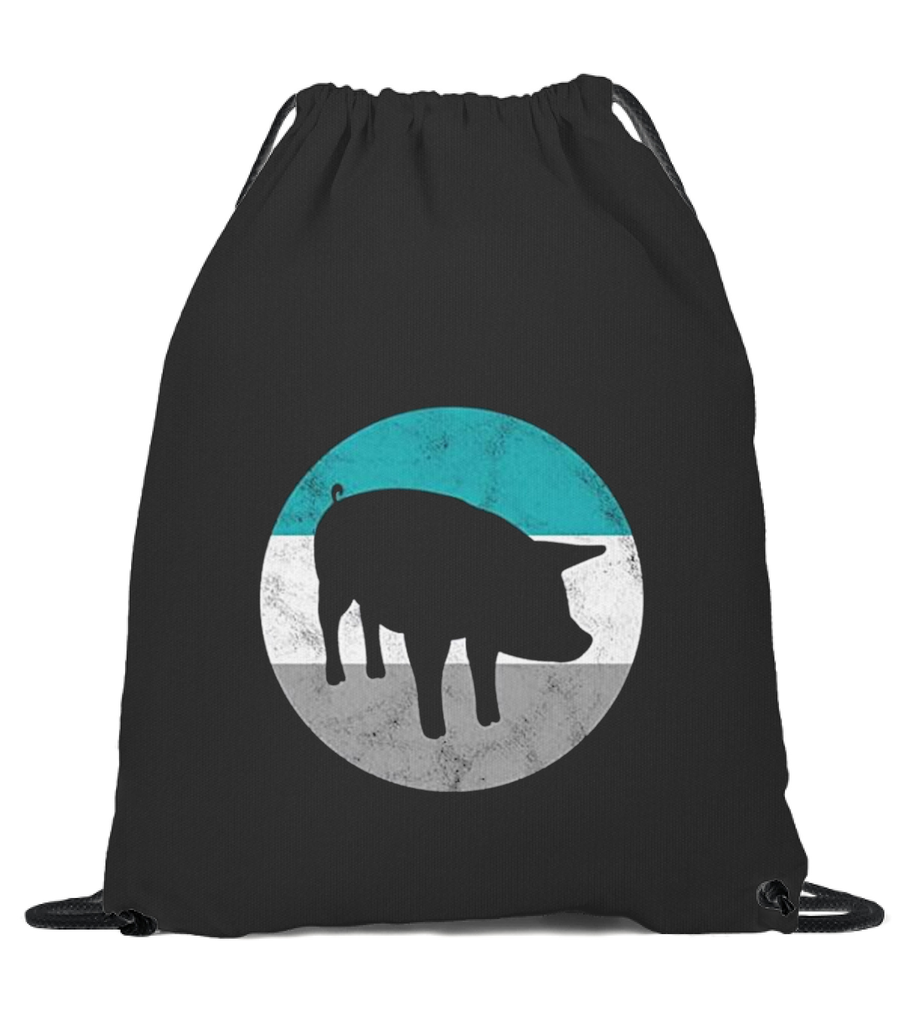 Pig Gift For Men Women & Teens Drawstring Bag