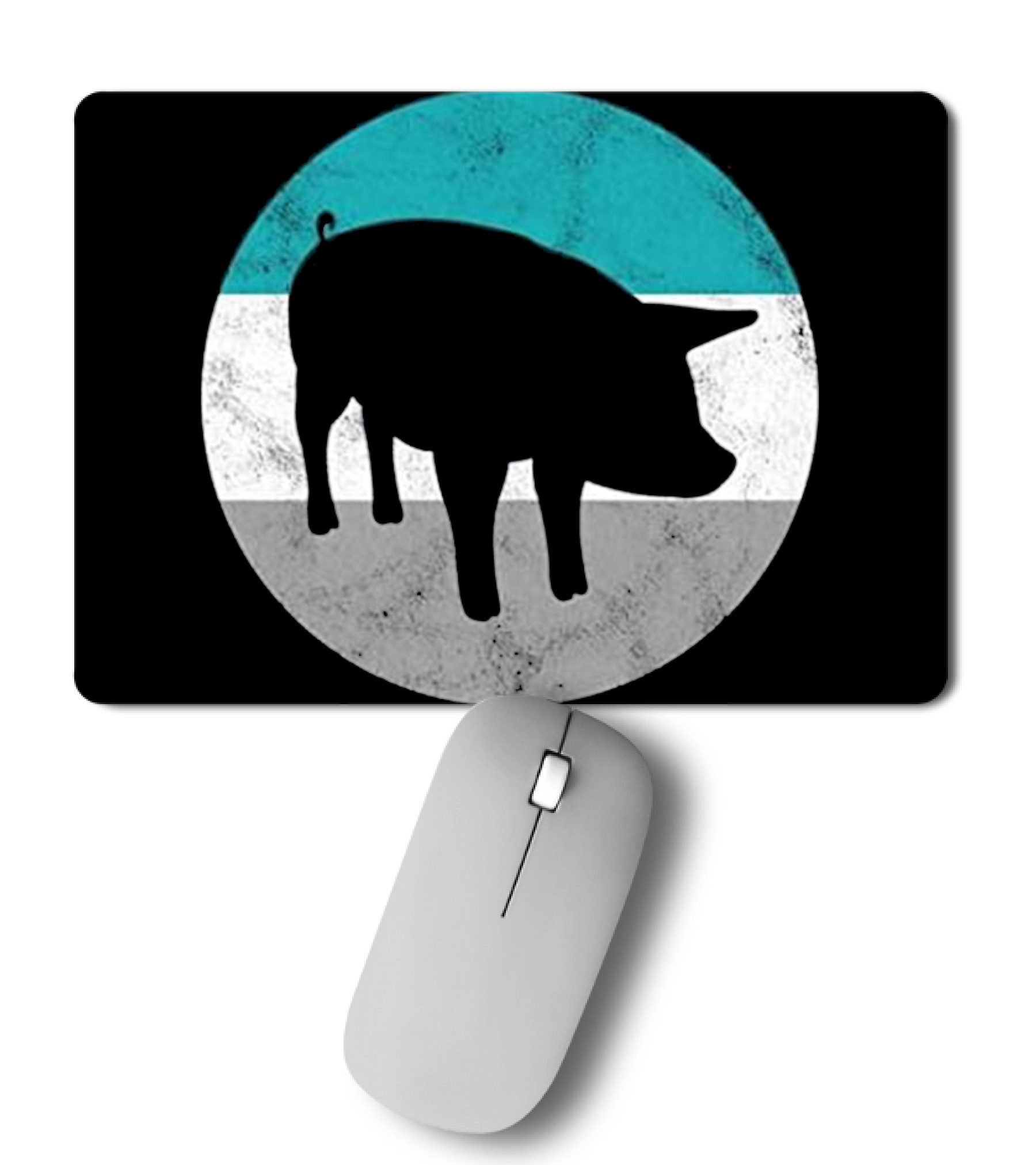 Pig Gift For Men Women & Teens Mousepad