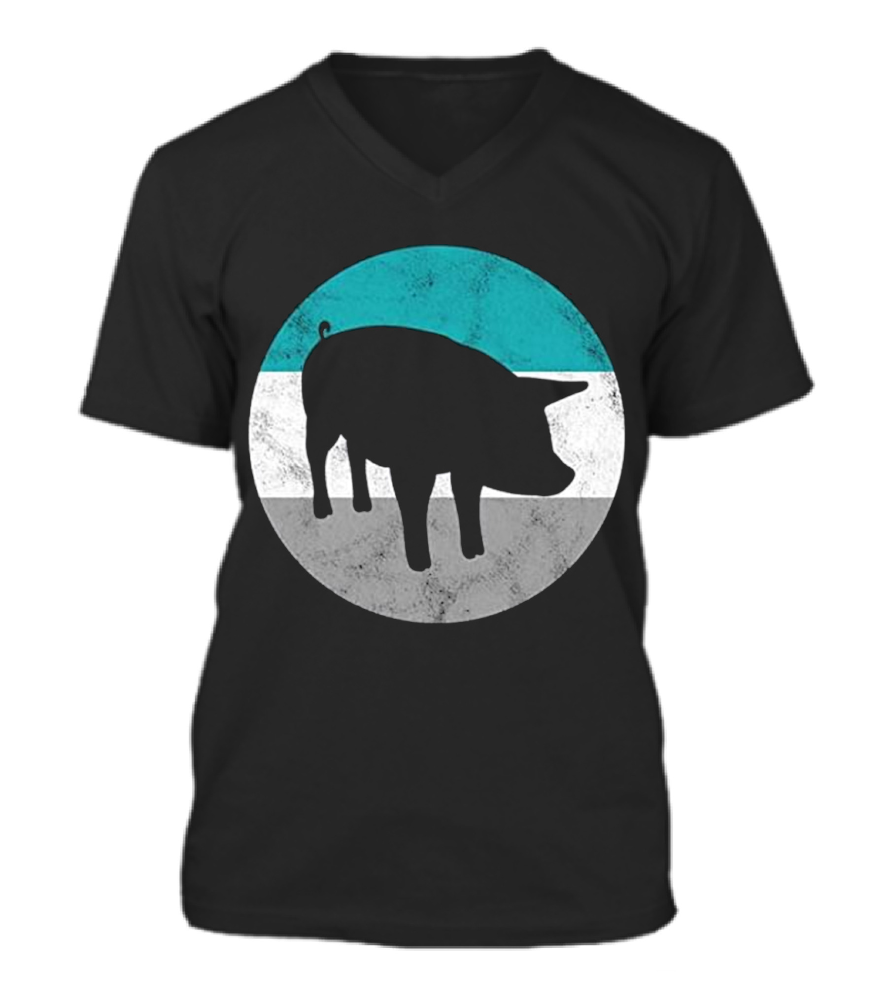 Pig Gift For Men Women & ...V-Neck Unisex T-Shirt Pig Gift For Men Women & ...V-Neck Unisex T-Shirt