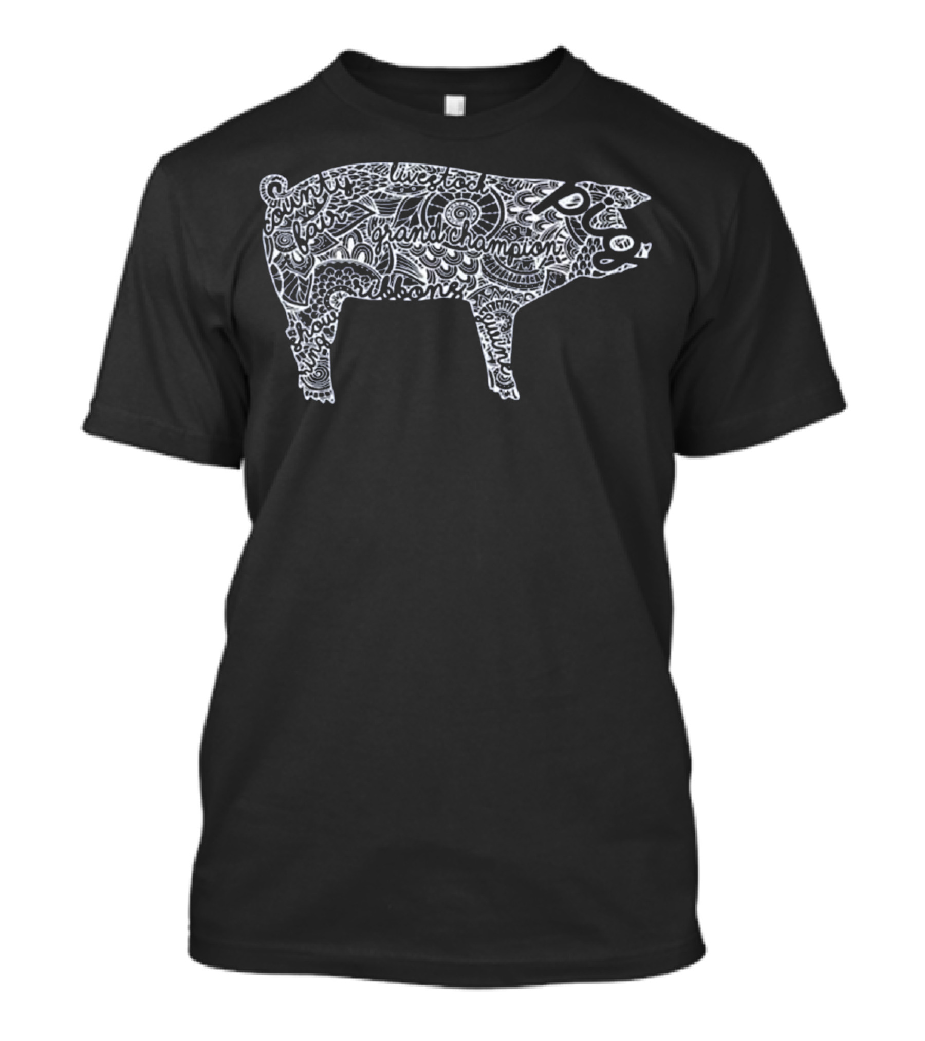 Pig Livestock Show Mandal...T-Shirt Pig Livestock Show Mandal...T-Shirt