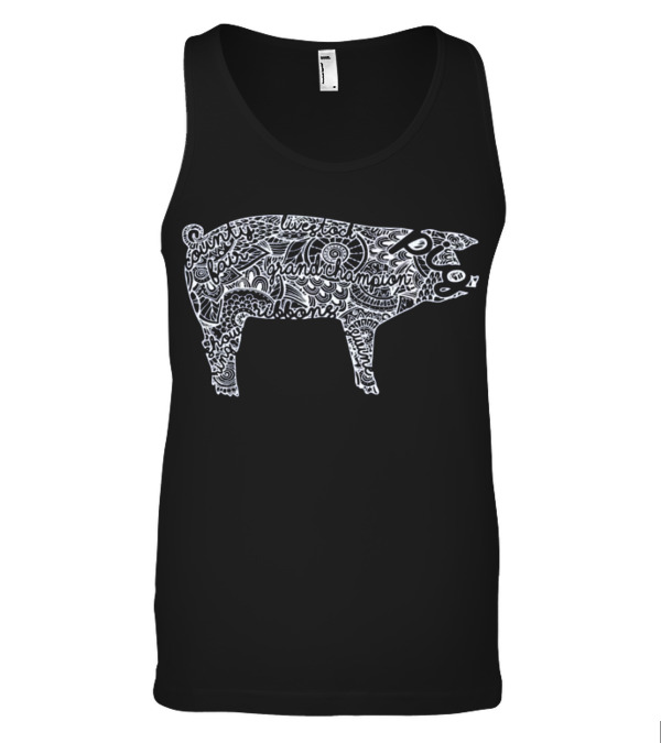 Pig Livestock Show Mandala - Swin Tank Top Pig Livestock Show Mandala - Swin Tank Top
