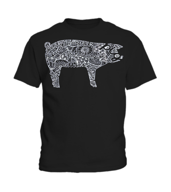 Pig Livestock Show Mandala - Swin Toddler T-Shirt Pig Livestock Show Mandala - Swin Toddler T-Shirt