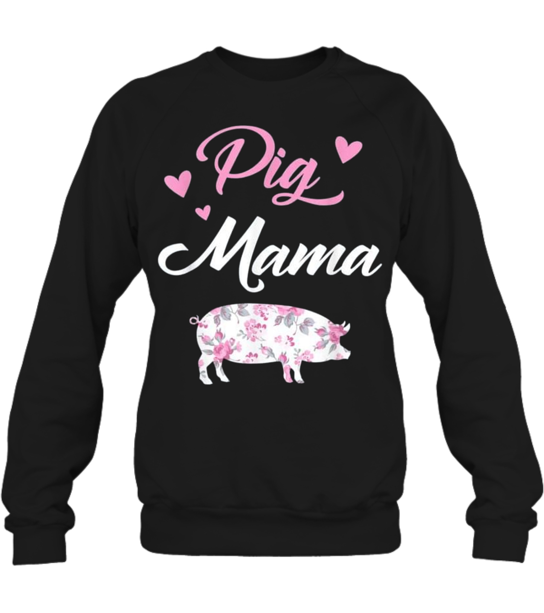 Pig Mama - Pig Mom Crewneck Sweatshirt