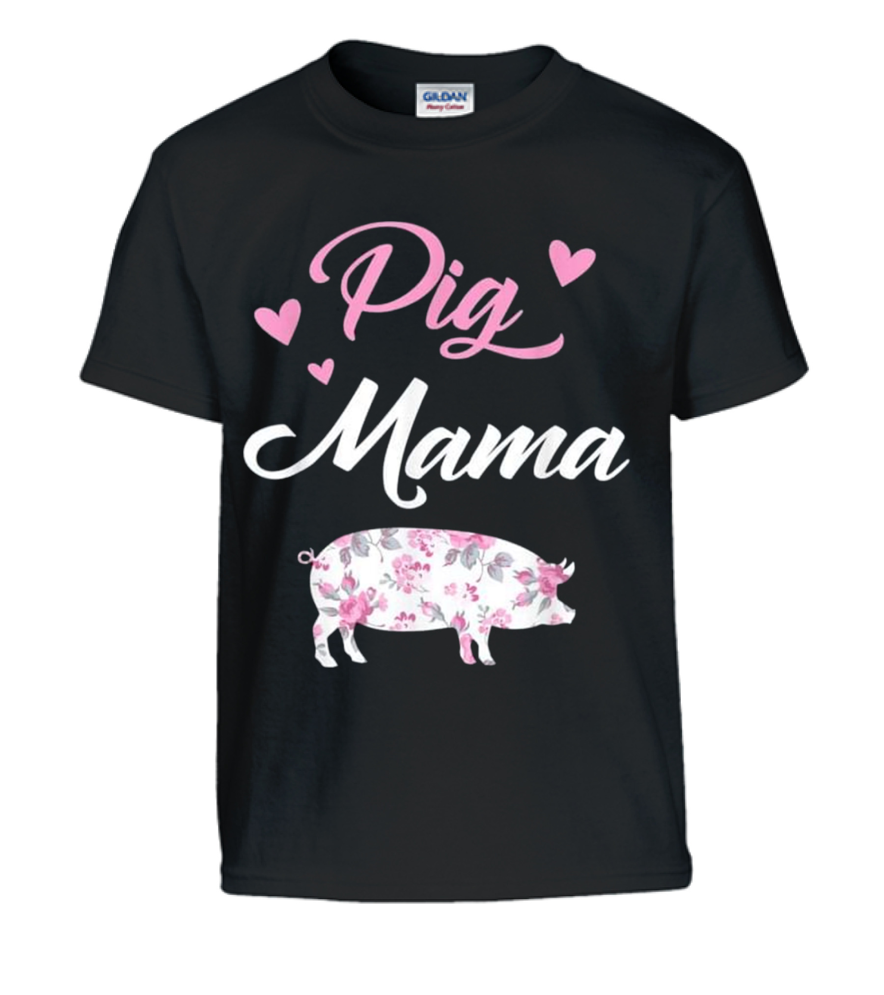 Pig Mama - Pig Mom Kids T-Shirt 