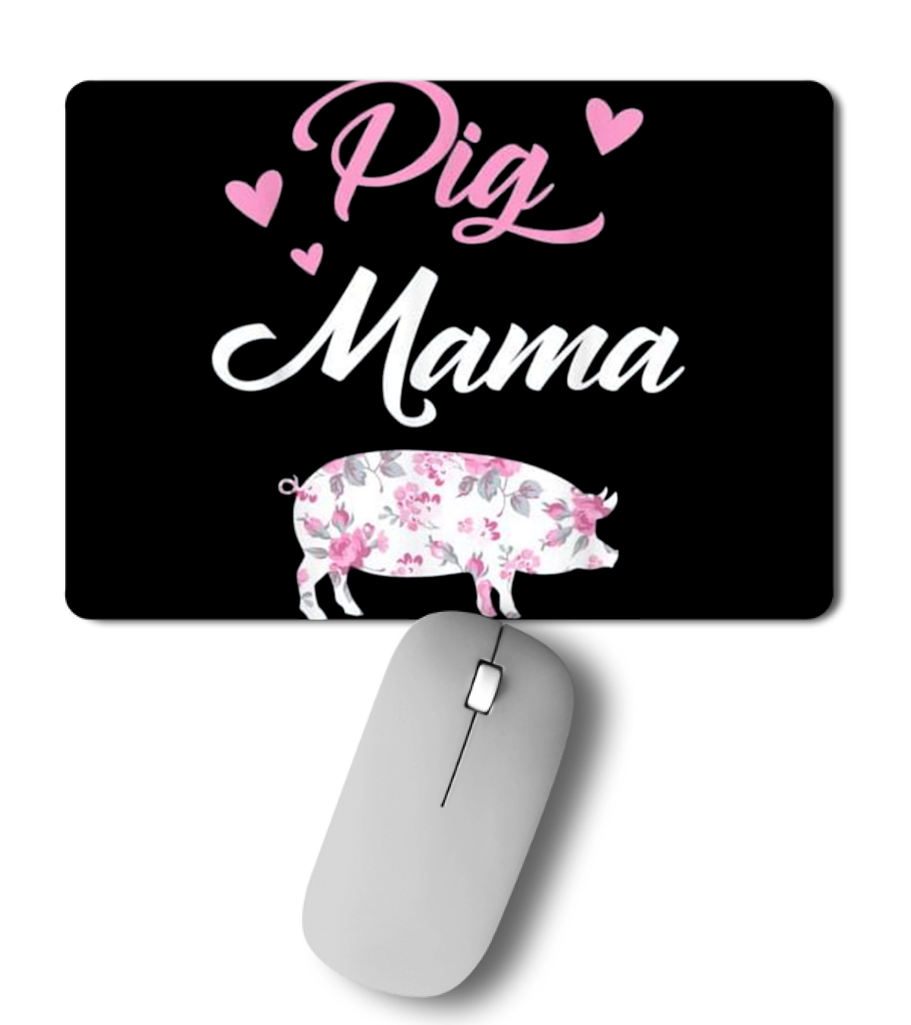 Pig Mama - Pig Mom Mousepad Pig Mama - Pig Mom Mousepad