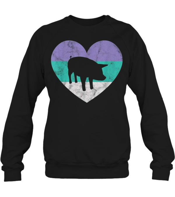 Pig Piglet Gift For Women & Girls Crewneck Sweatshirt Pig Piglet Gift For Women & Girls Crewneck Sweatshirt