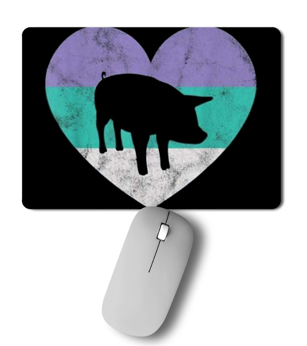 Pig Piglet Gift For Women & Girls Mousepad Pig Piglet Gift For Women & Girls Mousepad