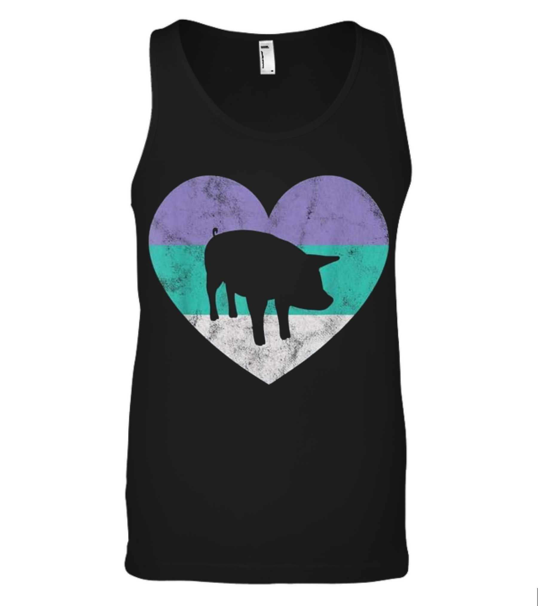 Pig Piglet Gift For Women & Girls Tank Top