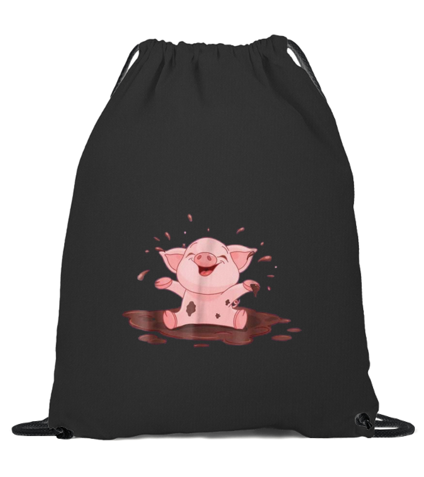 Pig Shirt - Funny Gift For Pig Lovers Drawstring Bag