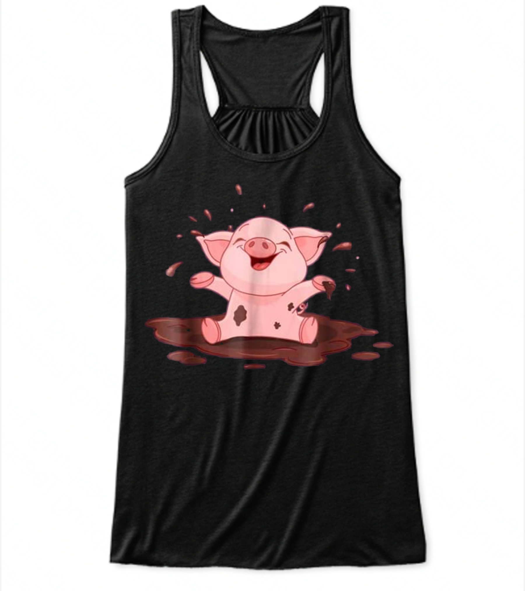 Pig Shirt - Funny Gift For Pig Lovers Flowy Tank Top Pig Shirt - Funny Gift For Pig Lovers Flowy Tank Top