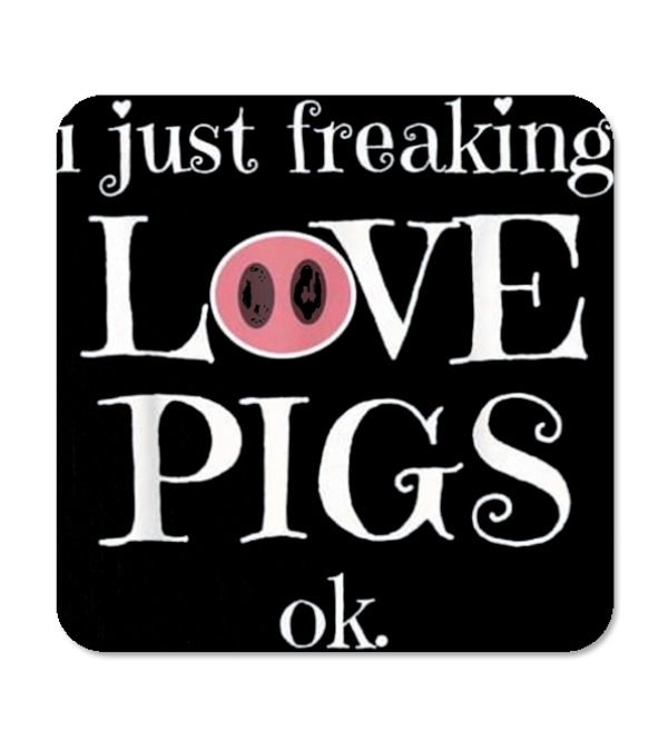 Pig Farm Funny Coaster Pig Farm Funny Coaster