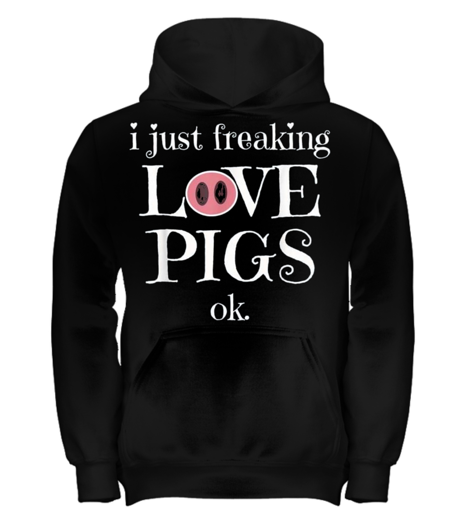 Pig Farm Funny Kids Hoodie
