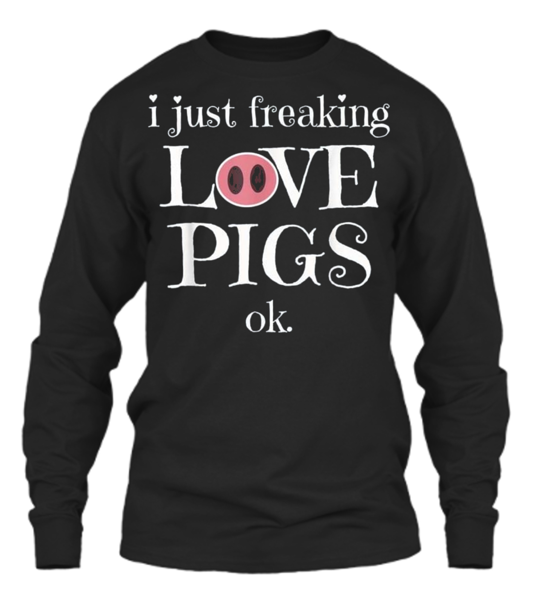 Pig Farm Funny Unisex Long Sleeve