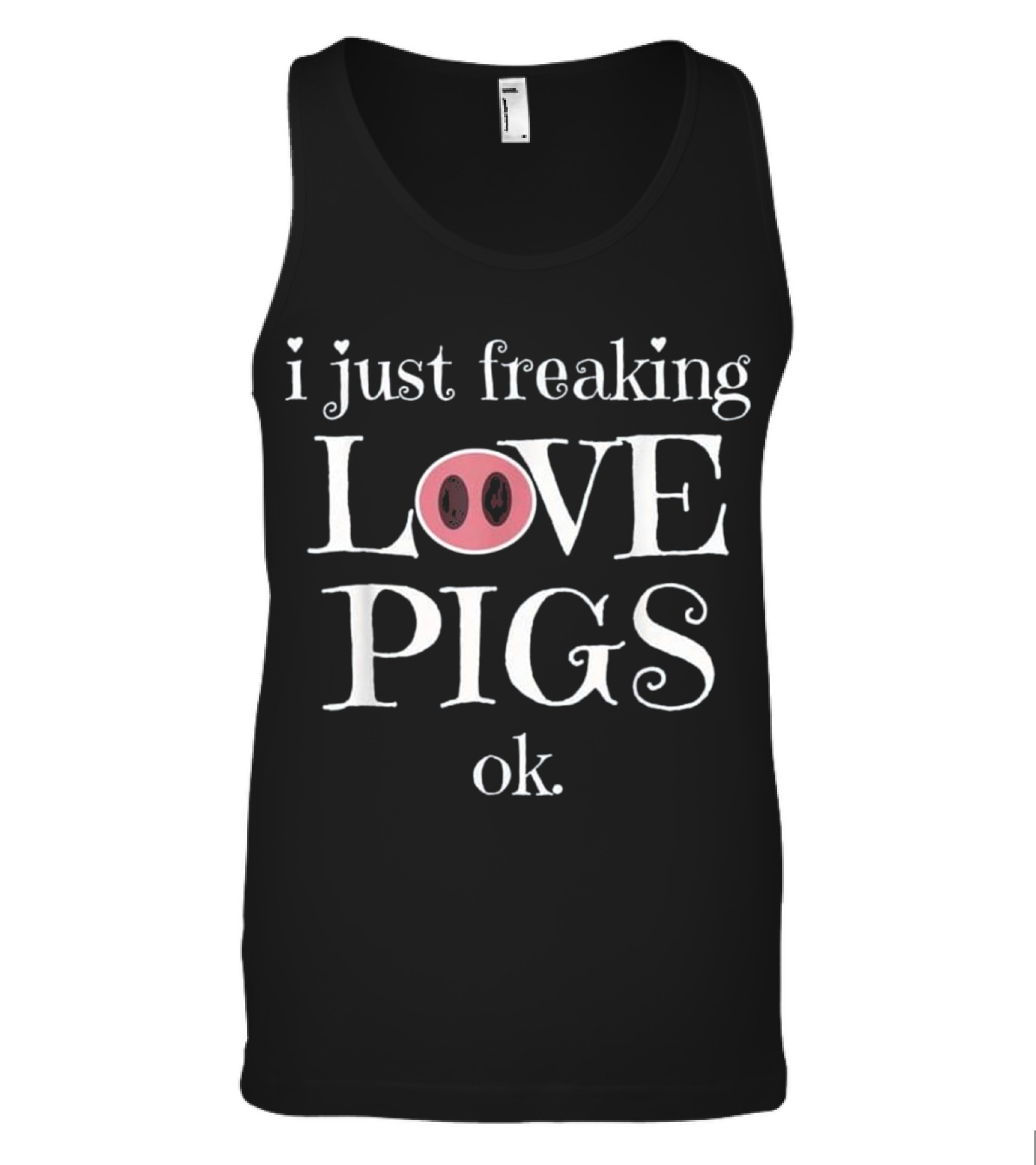 Pig Farm Funny Tank Top
