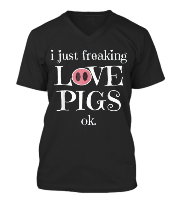 Pig Farm Funny V-Neck Unisex T-Shirt Pig Farm Funny V-Neck Unisex T-Shirt