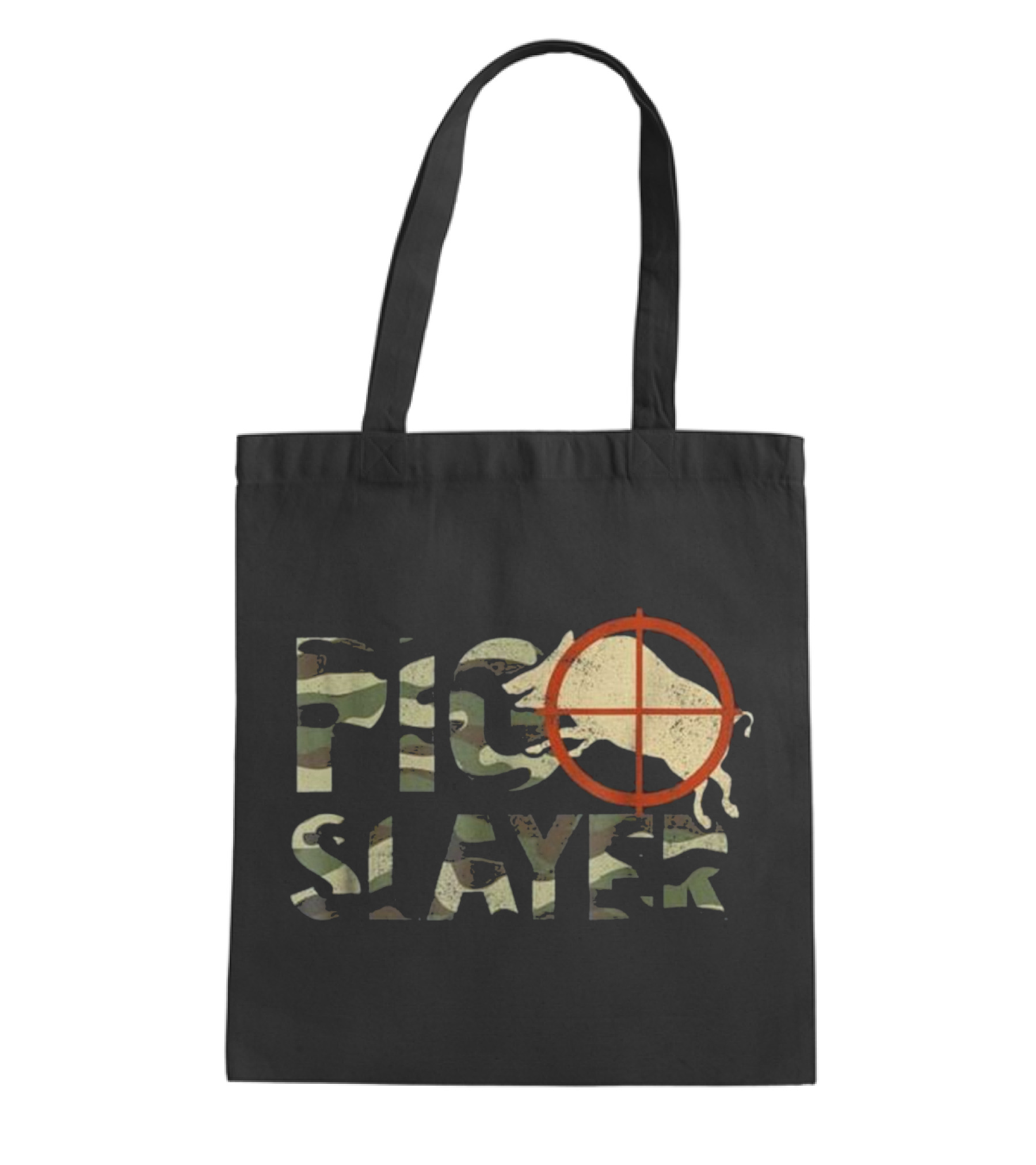 Pig Slayer Camo Funny Hog...Tote Bag 