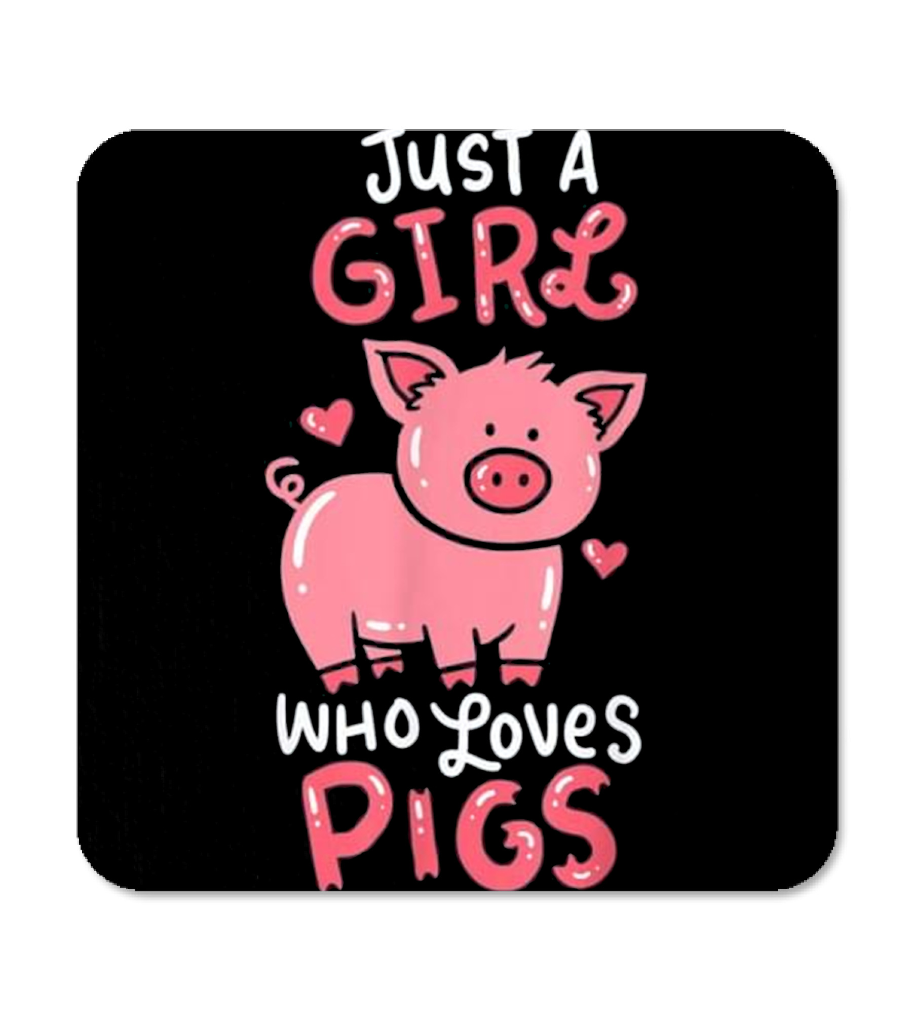Pig T Piglet Hog Farm Anim Coaster Pig T Piglet Hog Farm Anim Coaster