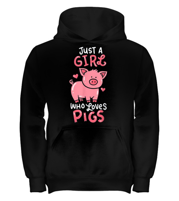 Pig T Piglet Hog Farm Anim Kids Hoodie Pig T Piglet Hog Farm Anim Kids Hoodie